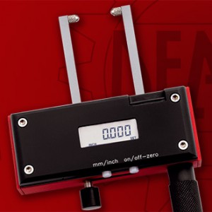 Digital dial calipers for ins/out measurement